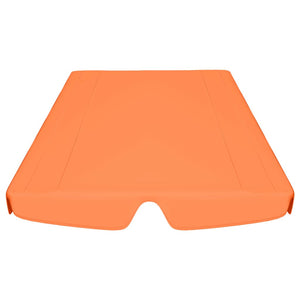 vidaXL Ersatzdach für Hollywoodschaukel Orange 150/130x105/70 cm