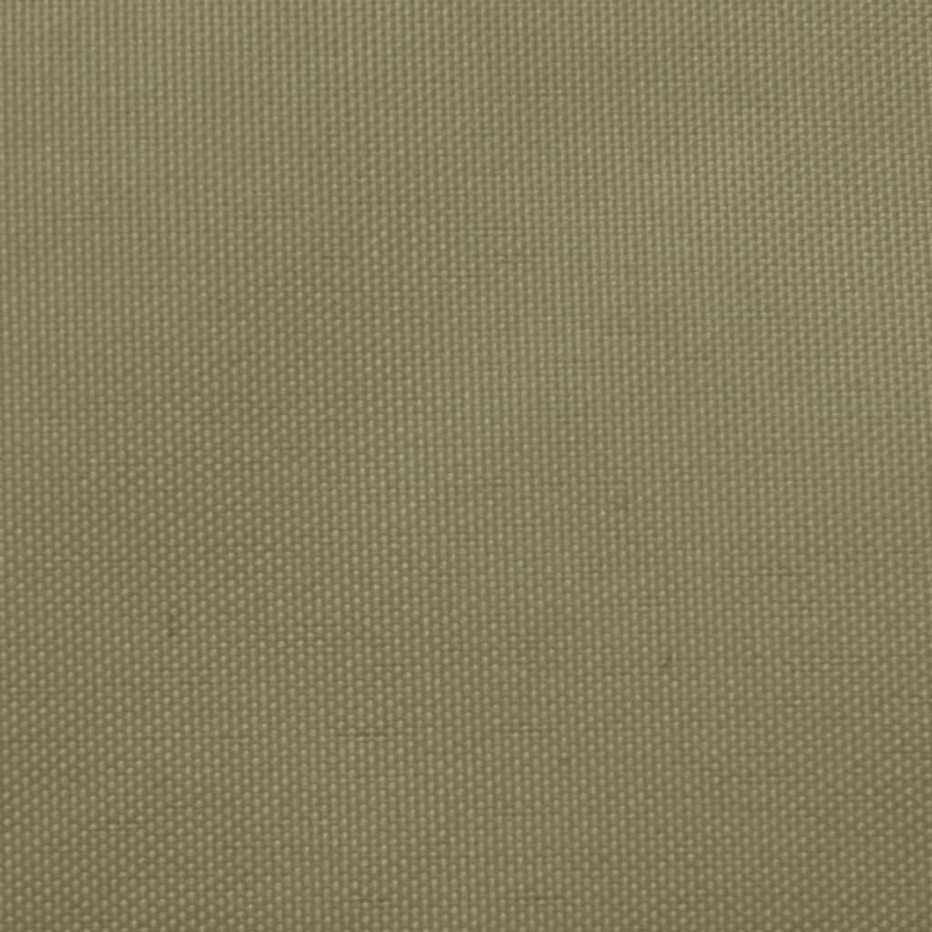 vidaXL Sonnensegel Oxford-Gewebe Dreieckig 3x3x3 m Beige