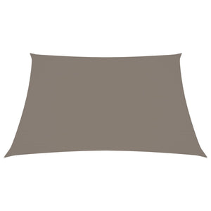 vidaXL Sonnensegel Oxford-Gewebe Quadratisch 5x5 m Taupe