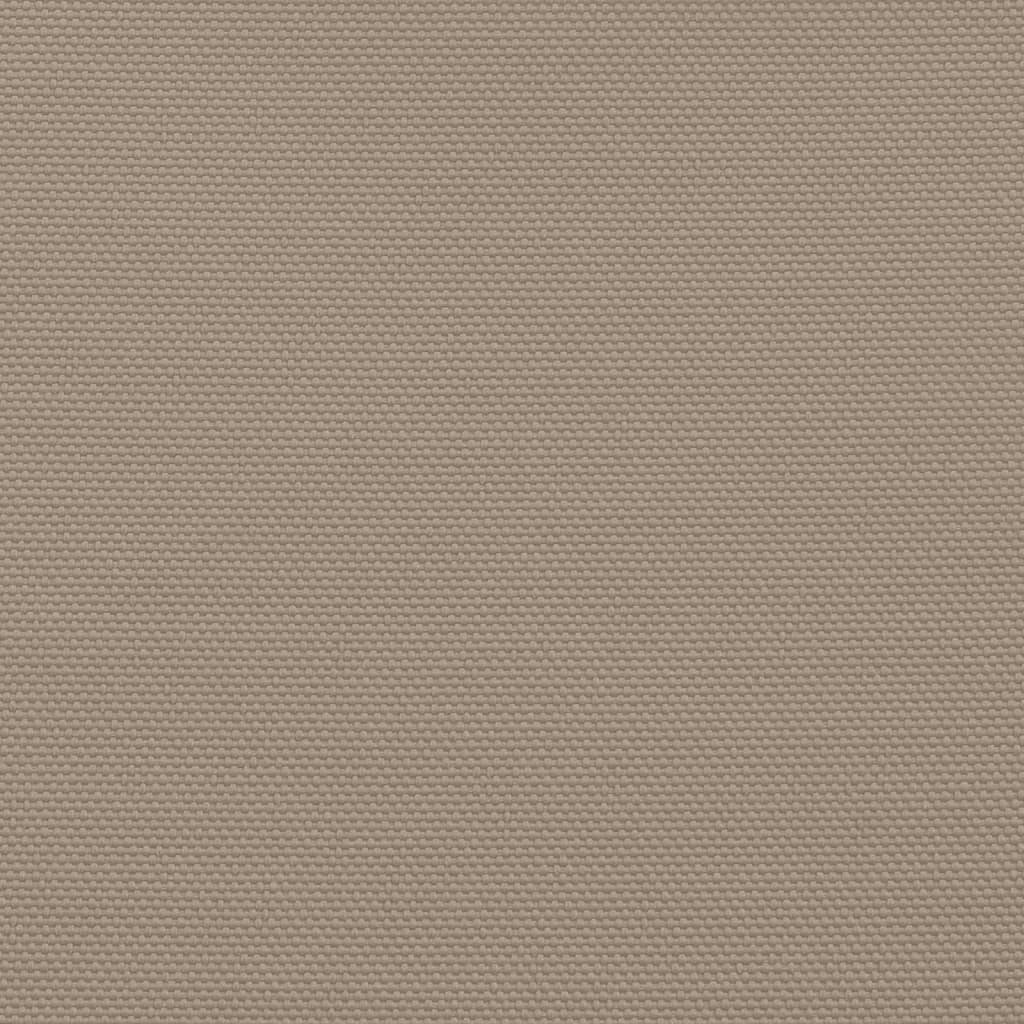 vidaXL Sonnensegel Oxford-Gewebe Quadratisch 5x5 m Taupe