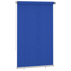 vidaXL Außenrollo 140x230 cm Blau HDPE