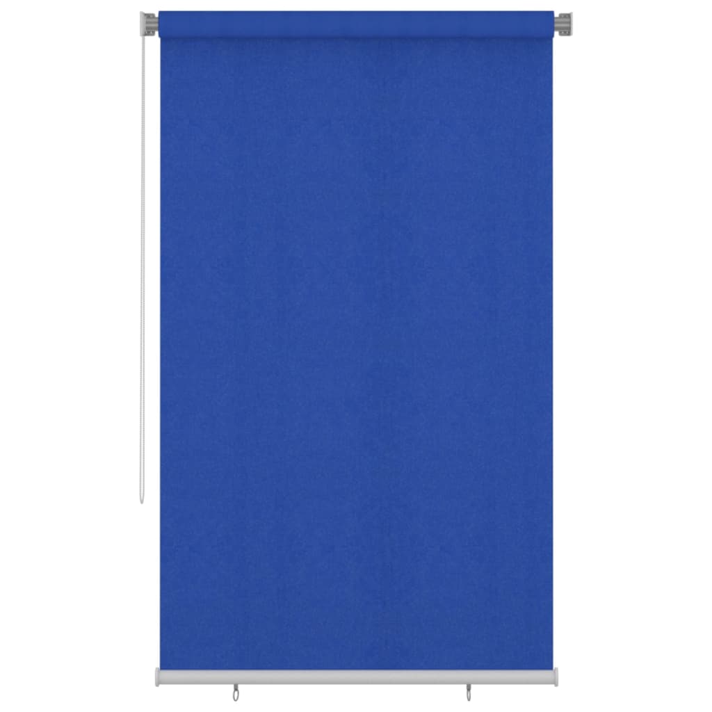 vidaXL Außenrollo 140x230 cm Blau HDPE