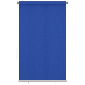 vidaXL Außenrollo 140x230 cm Blau HDPE