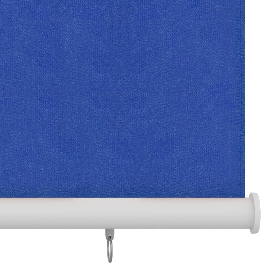 vidaXL Außenrollo 140x230 cm Blau HDPE