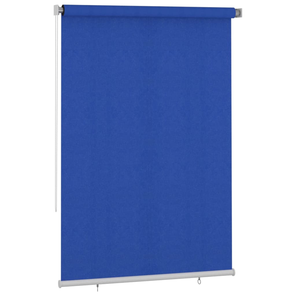 vidaXL Außenrollo 160x230 cm Blau HDPE