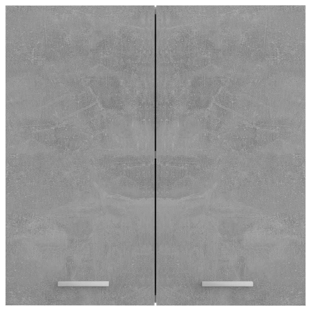 Hängeschrank Betongrau 60x31x60 cm Holzwerkstoff Stilecasa