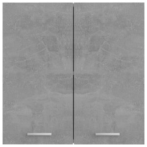 Hängeschrank Betongrau 60x31x60 cm Holzwerkstoff Stilecasa