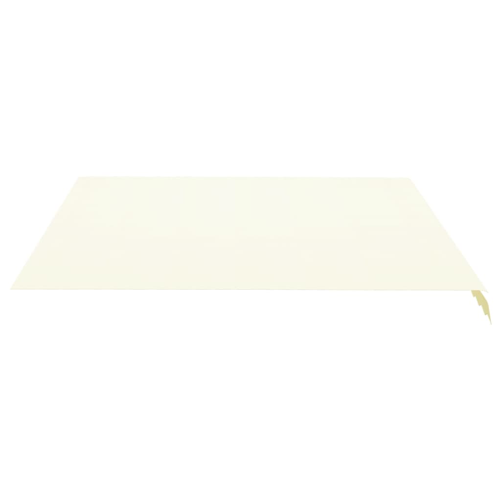 vidaXL Markisenbespannung Creme 4x3,5 m