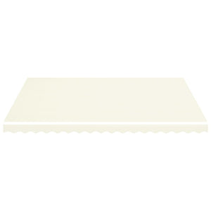 vidaXL Markisenbespannung Creme 4,5x3,5 m