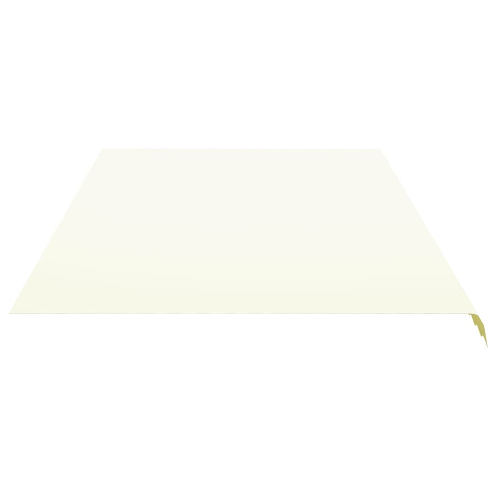 vidaXL Markisenbespannung Creme 6x3,5 m