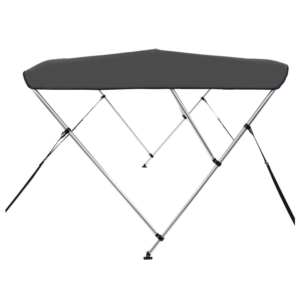 3-Bow Bimini Top Anthrazit 183x196x137 cm Stilecasa