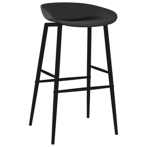 vidaXL 5-tlg. Bar-Set Schwarz