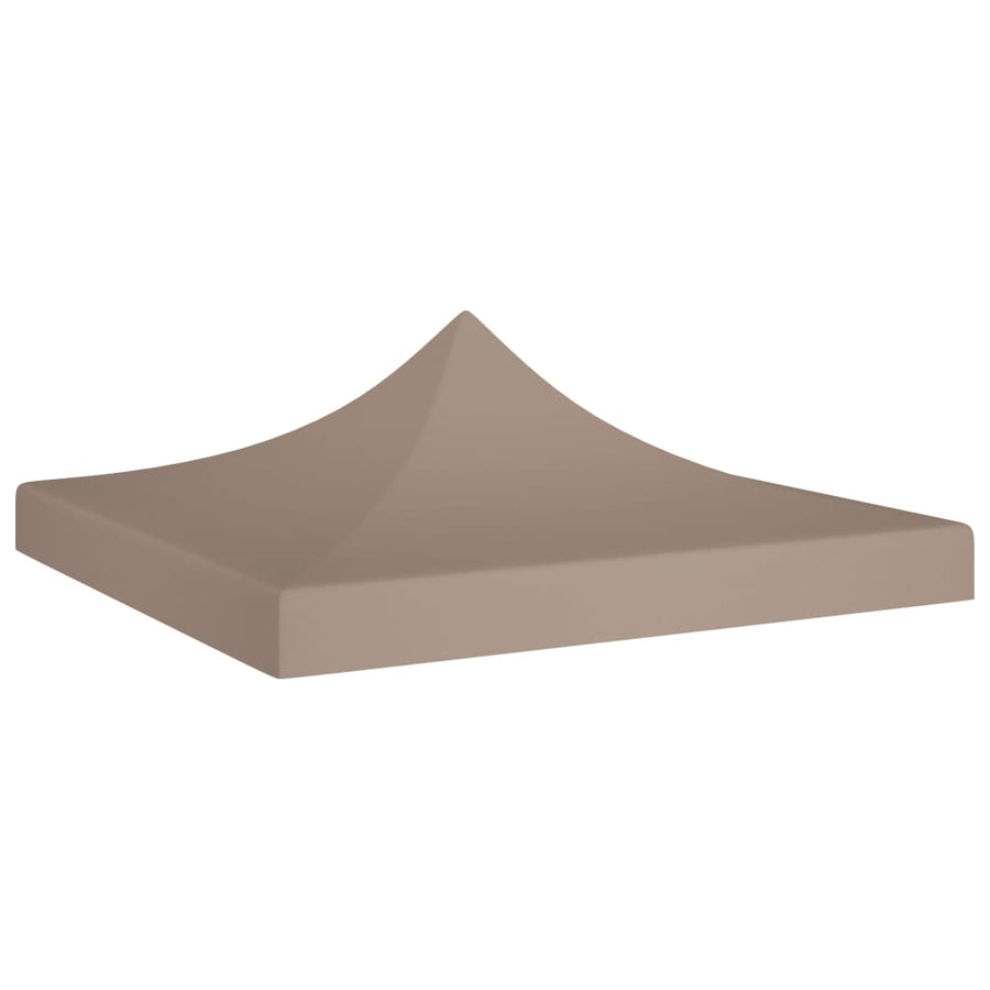 Partyzelt-Dach 3x3 m Taupe 270 g/m² Stilecasa