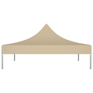 vidaXL Partyzelt-Dach 2x2 m Beige 270 g/m²