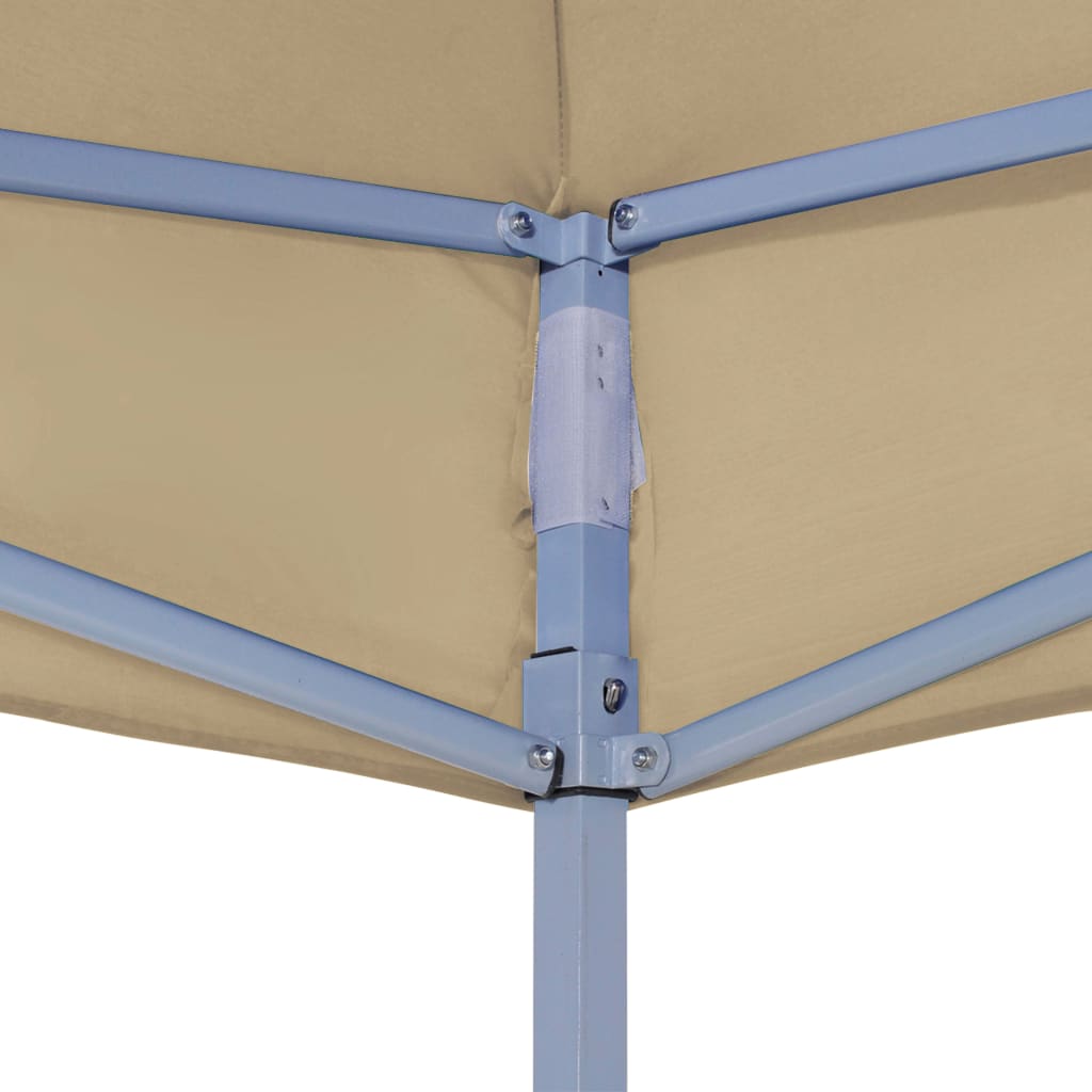 vidaXL Partyzelt-Dach 2x2 m Beige 270 g/m²