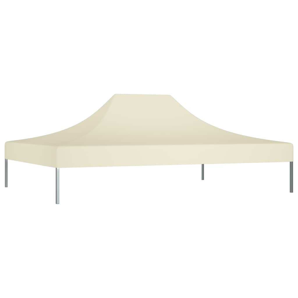 vidaXL Partyzelt-Dach 4x3 m Creme 270 g/m²