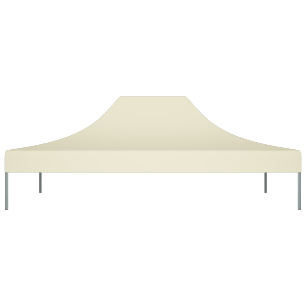 vidaXL Partyzelt-Dach 4x3 m Creme 270 g/m²