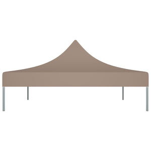 vidaXL Partyzelt-Dach 4x3 m Taupe 270 g/m²