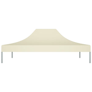 Partyzelt-Dach 4,5x3 m Creme 270 g/m² Stilecasa