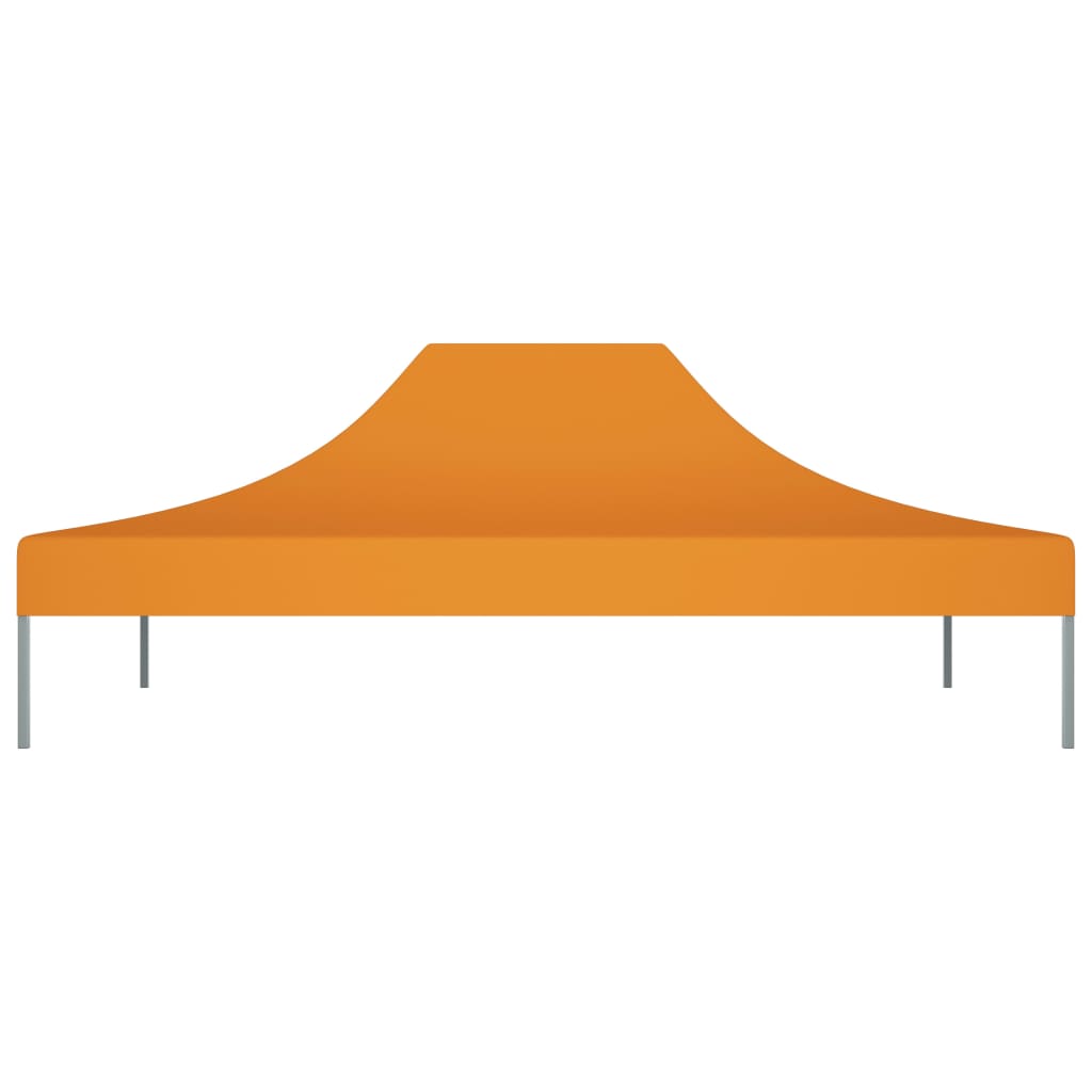 vidaXL Partyzelt-Dach 4,5x3 m Orange 270 g/m²