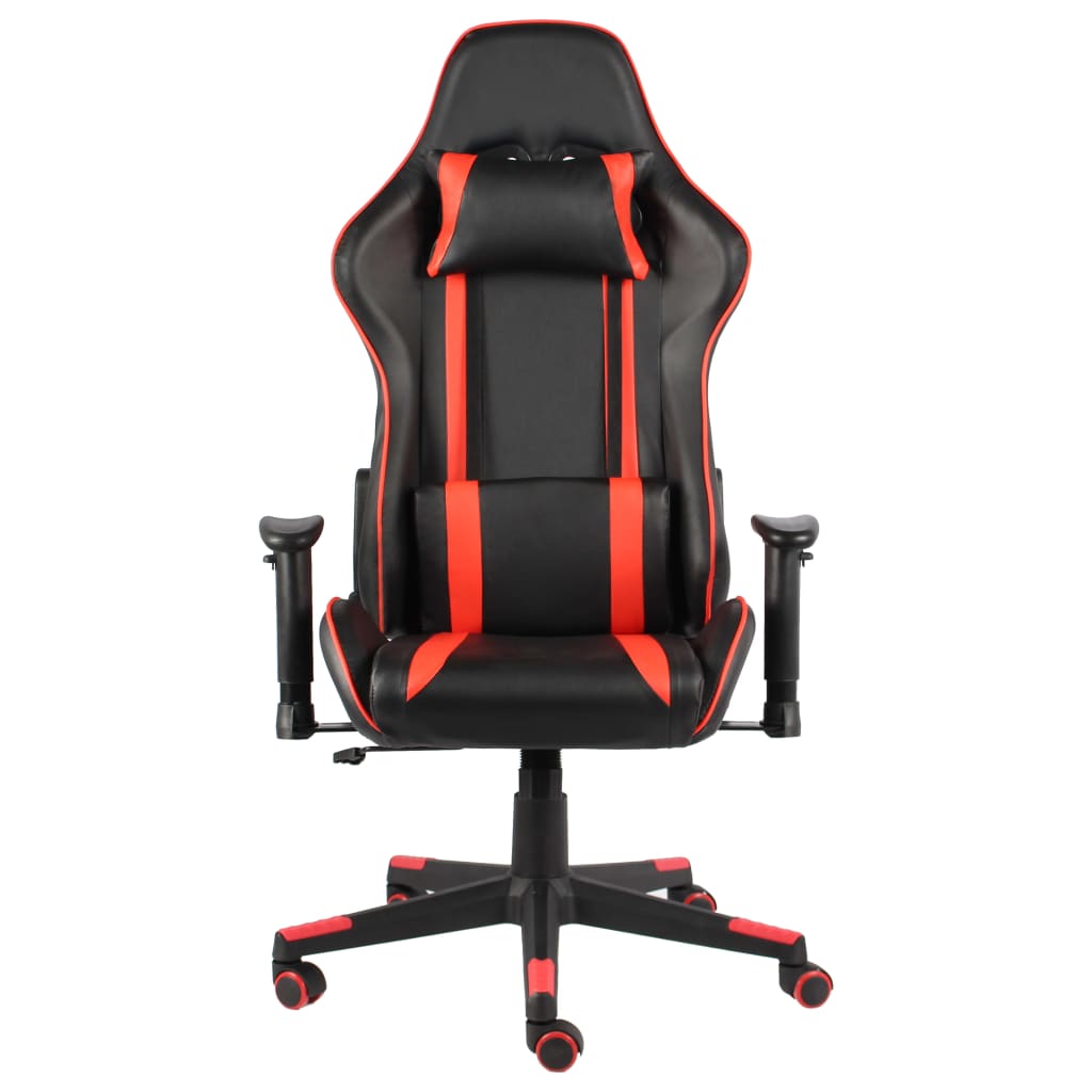 Gaming-Stuhl Drehbar Rot PVC Stilecasa