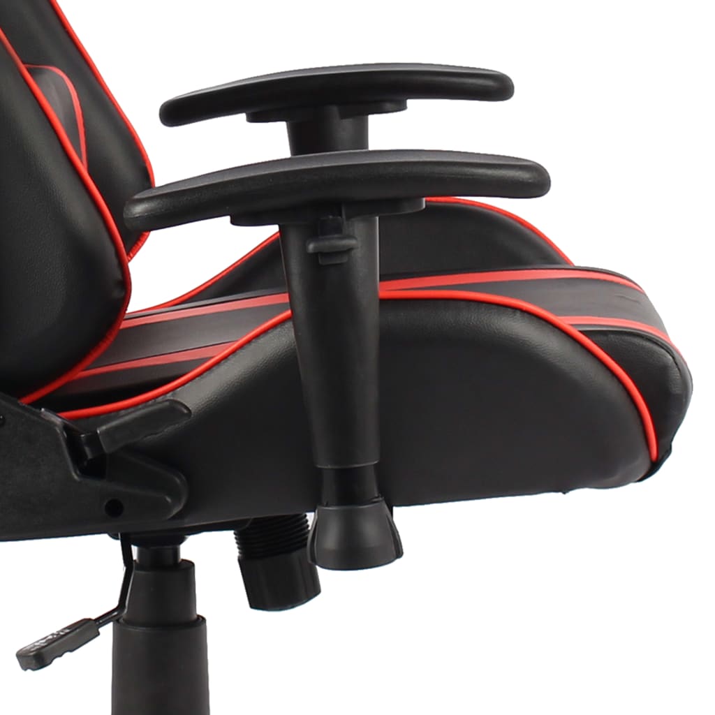 Gaming-Stuhl Drehbar Rot PVC Stilecasa