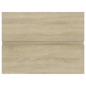 Waschbeckenunterschrank Sonoma-Eiche 60x38,5x45cm Holzwerkstoff Stilecasa