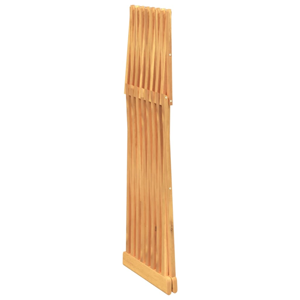 vidaXL Klapphocker 40x32,5x70 cm Massivholz Teak