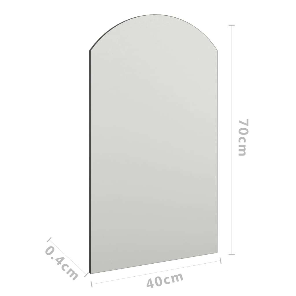 vidaXL Spiegel 70x40 cm Glas