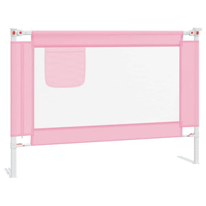 Kleinkind-Bettschutzgitter Rosa 90x25 cm Stoff Stilecasa