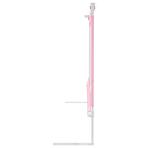 Kleinkind-Bettschutzgitter Rosa 100x25 cm Stoff