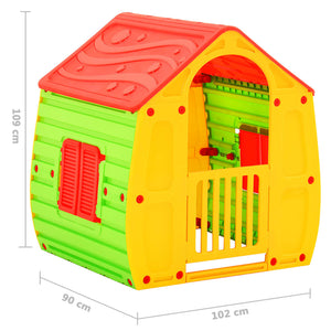 Kinderspielhaus 102x90x109 cm Stilecasa