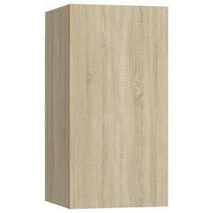 vidaXL TV-Schränke 2 Stk. Sonoma-Eiche 30,5x30x60 cm Holzwerkstoff