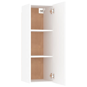 TV-Schrank Weiß 30,5x30x90 cm Holzwerkstoff Stilecasa