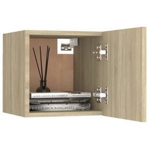 vidaXL TV-Wandschrank Sonoma-Eiche 30,5x30x30 cm