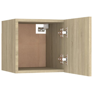 vidaXL TV-Wandschrank Sonoma-Eiche 30,5x30x30 cm