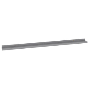 Wandregale 4 Stk. Grau 115x9x3 cm Stilecasa