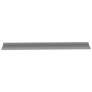 Wandregale 4 Stk. Grau 115x9x3 cm Stilecasa