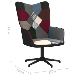 vidaXL Relaxsessel Patchwork Stoff