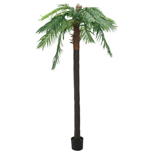 vidaXL Künstliche Palme Phönix mit Topf 305 cm Grün