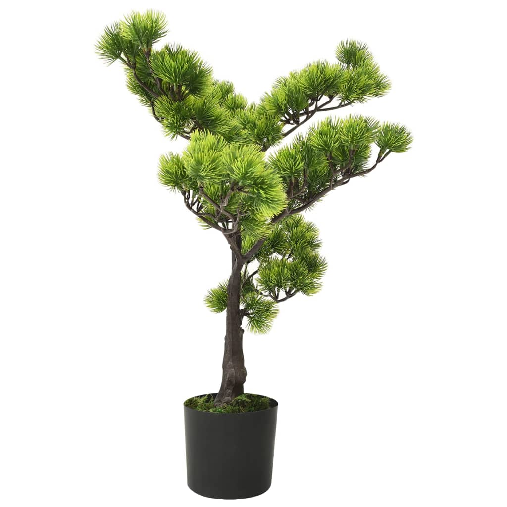 vidaXL Künstlicher Bonsai Pinus mit Topf 60 cm Grün