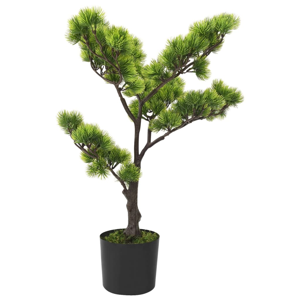 vidaXL Künstlicher Bonsai Pinus mit Topf 60 cm Grün