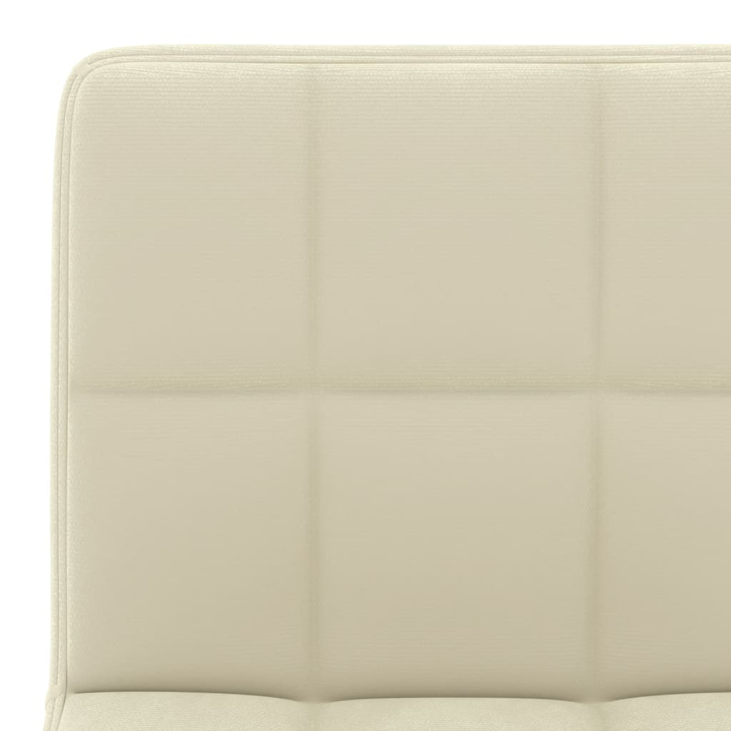 Barhocker 2 Stk. Creme Samt