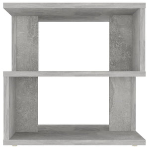 vidaXL Beistelltisch Betongrau 40x40x40 cm Holzwerkstoff