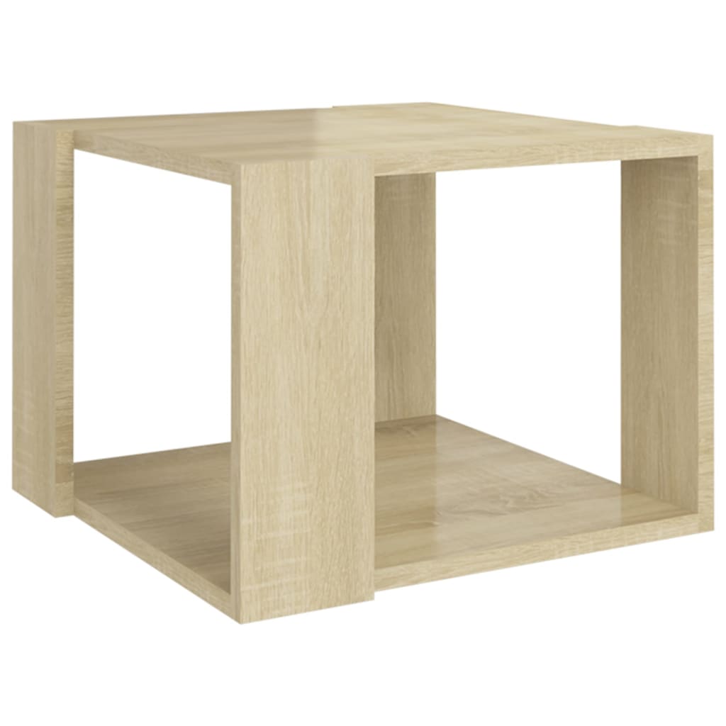 vidaXL Couchtisch Sonoma-Eiche 40x40x30 cm Holzwerkstoff