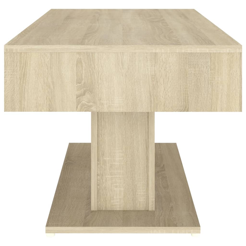 vidaXL Couchtisch Sonoma-Eiche 96x50x45 cm Holzwerkstoff