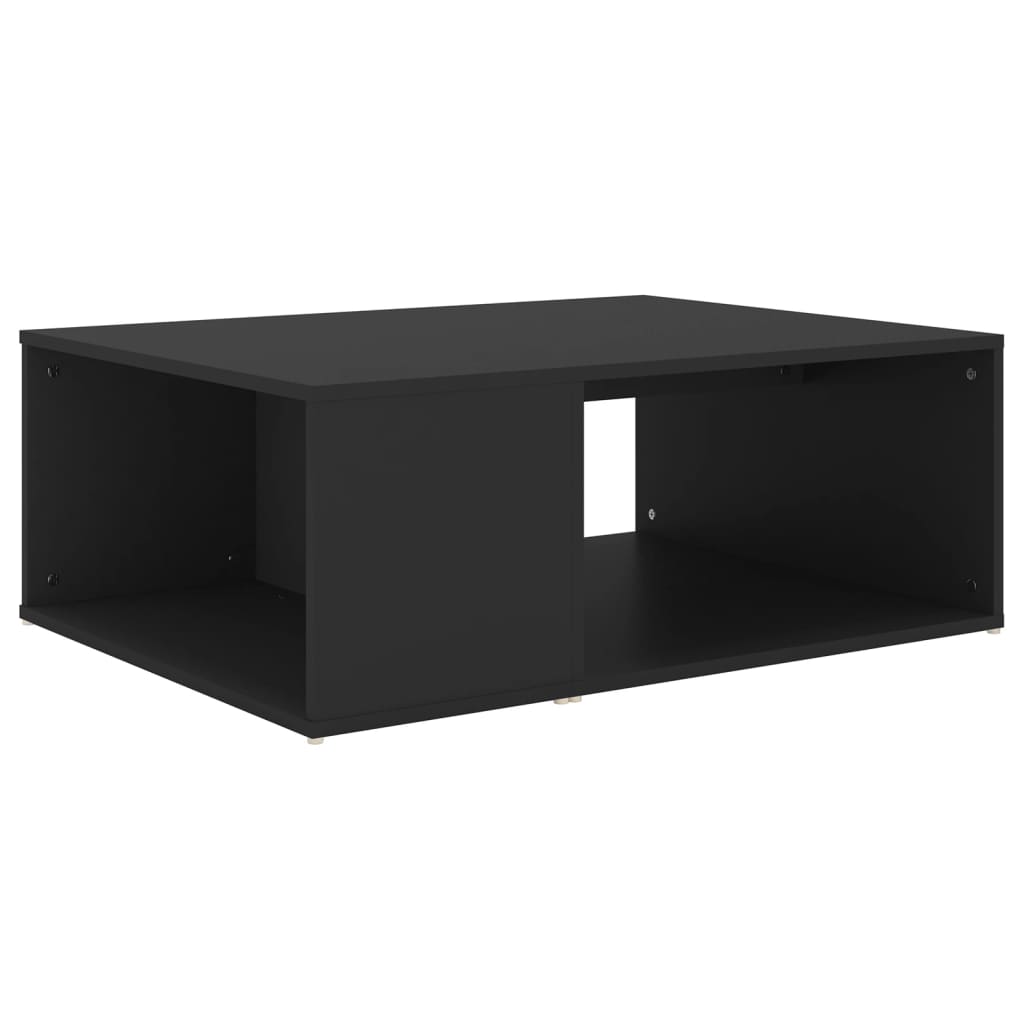 vidaXL Couchtisch Schwarz 90x67x33 cm Holzwerkstoff