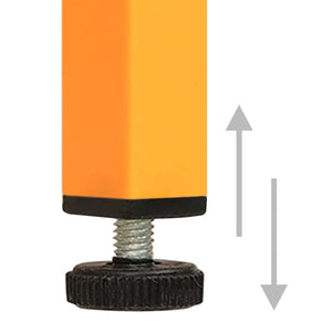vidaXL Lagerschrank Senfgelb 42,5x35x101,5 cm Stahl