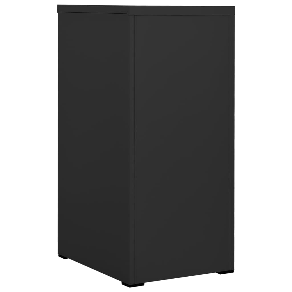 vidaXL Aktenschrank Anthrazit 46x62x102,5 cm Stahl