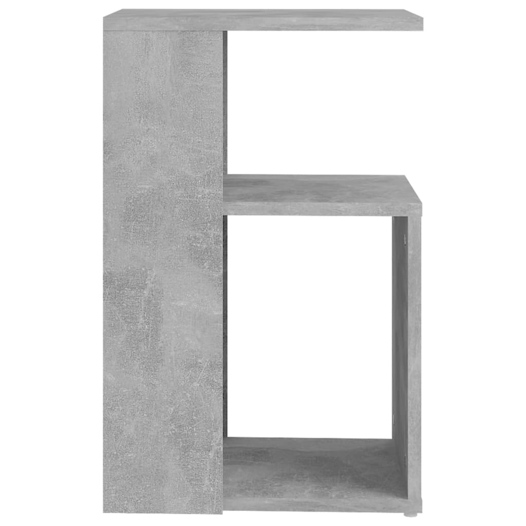 Beistelltisch Betongrau 36x30x56 cm Holzwerkstoff Stilecasa